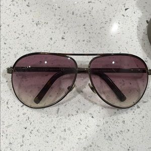 Gucci 1827s aviator sunglasses brown